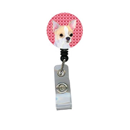 Teachers Aid Chihuahua Retractable Badge Reel Or Id Holder With Clip TE236813